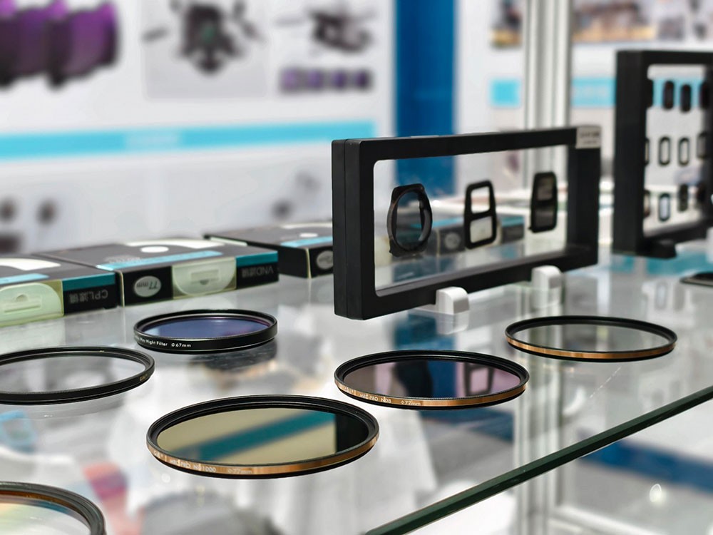 激埃特光博會濾鏡展品